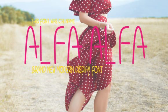 Alfa Alfa: A Handwritten Font for Modern Branding