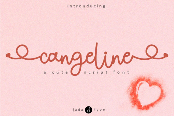 Cangeline: A Joyful Handwritten Font for Creative Projects