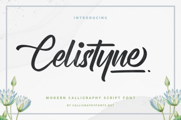 Celistyne: A Handwritten Font for Impactful Branding