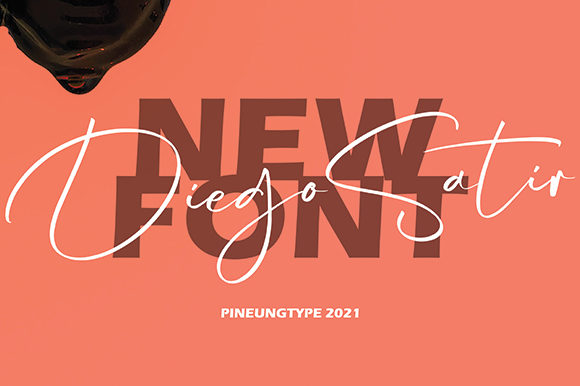 Diego Satir: A Handwritten Font That Elevates Branding