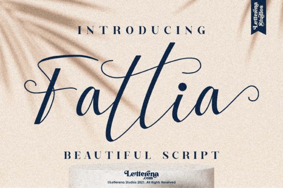 Fattia: A Graceful Font for Professional Branding