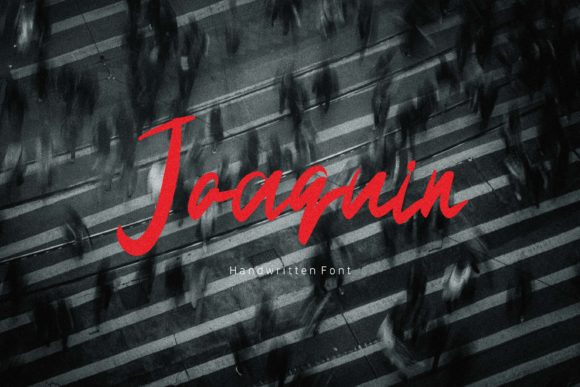 Joaquin: A Handwritten Font That Elevates Editorial Design