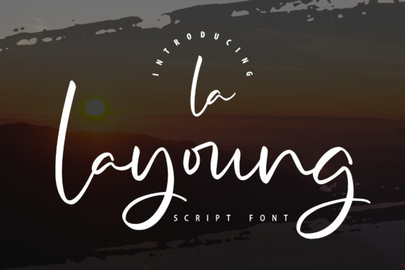 La Layoung: A Graceful Script Font for Modern Branding
