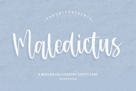 Maledictus Font for Web Design