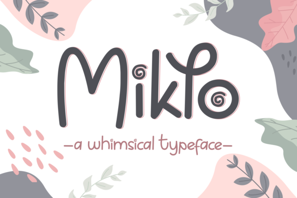 Miklo: A Whimsical Handwritten Font for Editorial Projects