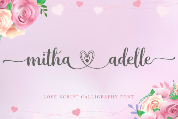 Mitha Adelle Font for Elegant Editorial Design
