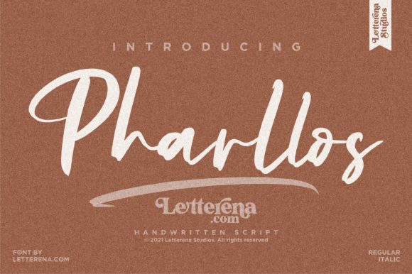 Pharllos Font for Eye-Catching Design and Branding