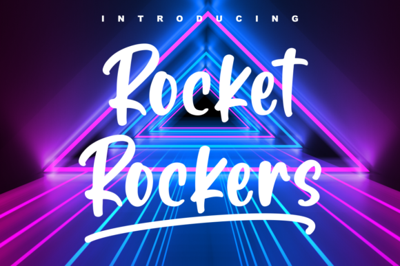 Rocket Rockers Font for Editorial Design