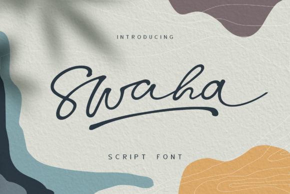 Swaha: A Script Font for Creative Projects