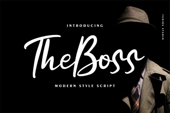 The Boss Font for Business Branding