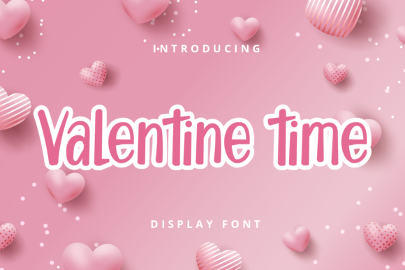 Valentine Time Font for Modern Marketing and Design