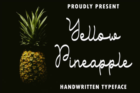 Yellow Pineapple Font Review for Branding Projects